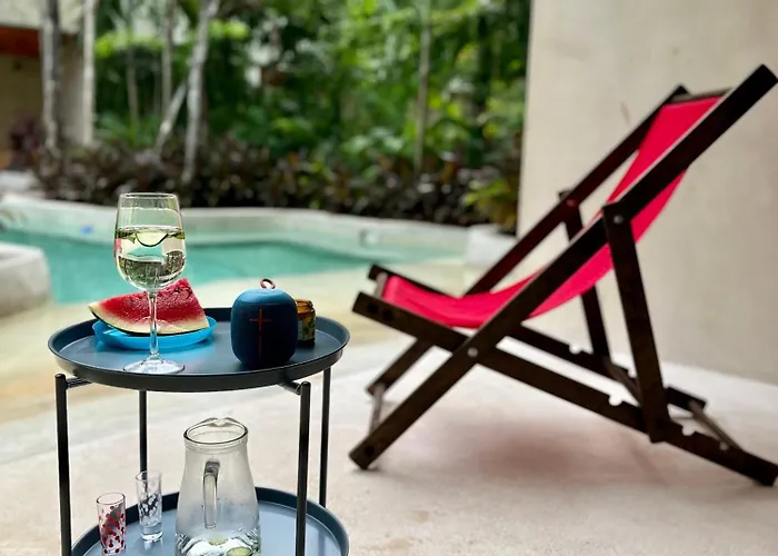 Apartment Jungle Gem With Swim-up Pool & Easy Paved Access Tulum
